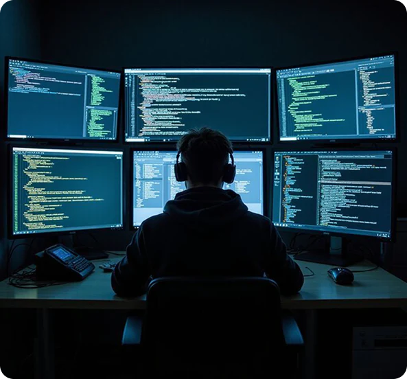 SOC Analyst monitoring cybersecurity threats
